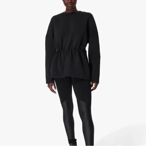 Sweaty Betty Grace Toggle Crewneck Sweatshirt